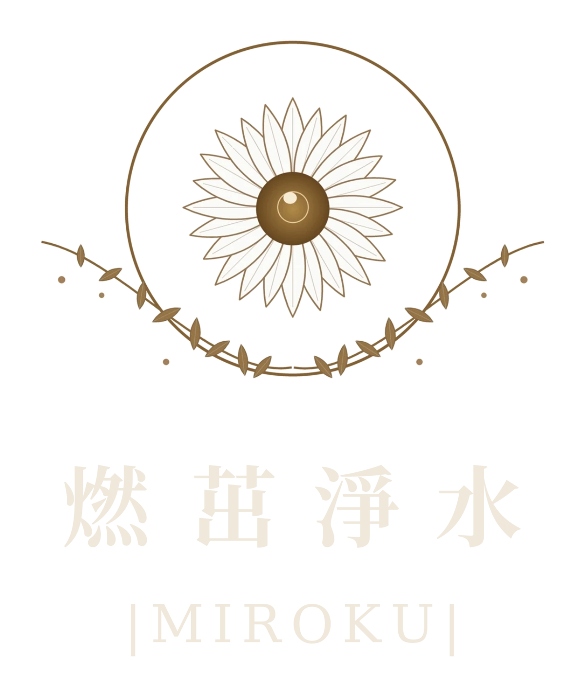 燃茁淨水 MIROKU 覺奏標誌