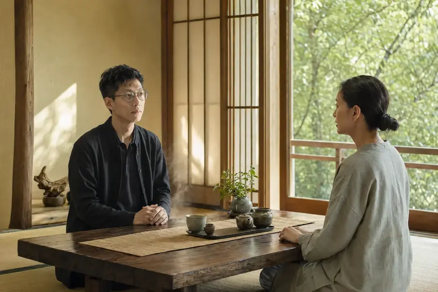對談之間保有距離與停頓