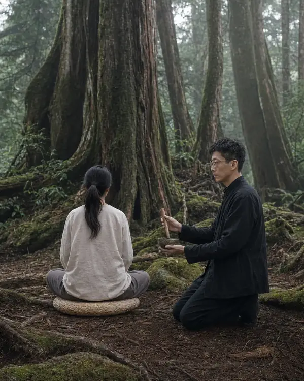 神木林間克制而慎重的安神工作